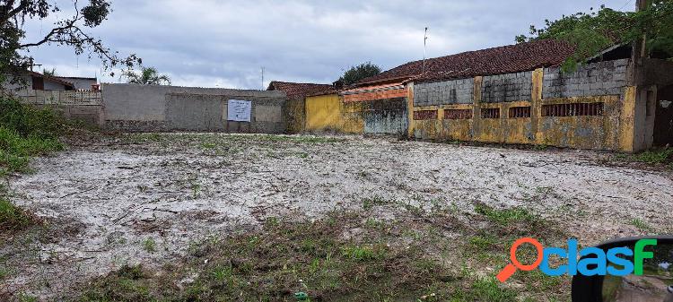 TERRENO PARA CONSTRUTOR LADO PRAIA - ITANHAÉM - JARDIM