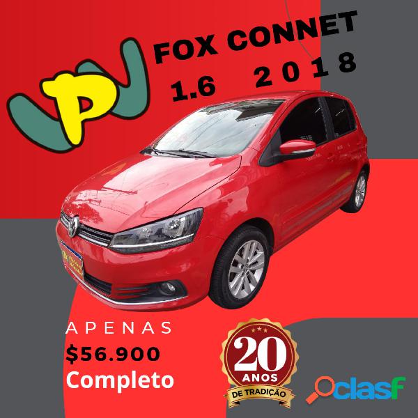 VOLKSWAGEN FOX CONNECT 1.6 FLEX 8V 5P VERMELHO 2018 1.6 FLEX