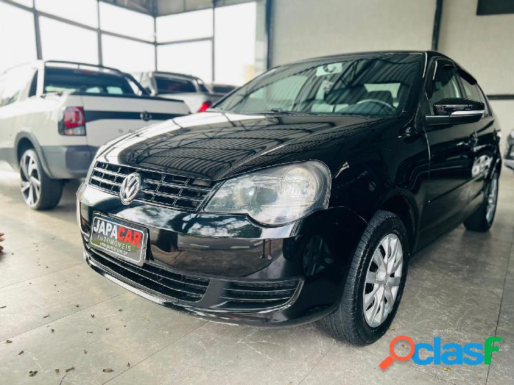 VOLKSWAGEN POLO SEDAN 1.6 MI TOTAL FLEX 8V 4P PRETO 2012 1.6