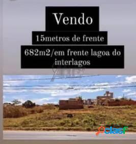 Vendo lote no Guarujá em frente lagoa