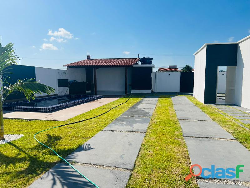 vendo casa nova no Frances 03 quartos suite piscina