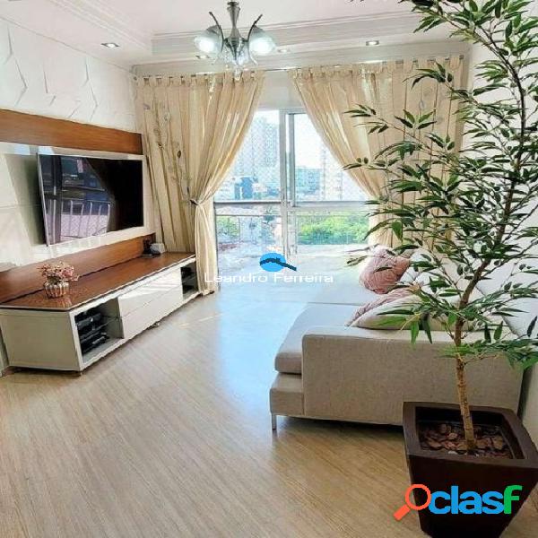 64m² com 2 dorm/sendo 1 suíte 2 vagas - Centro SBC