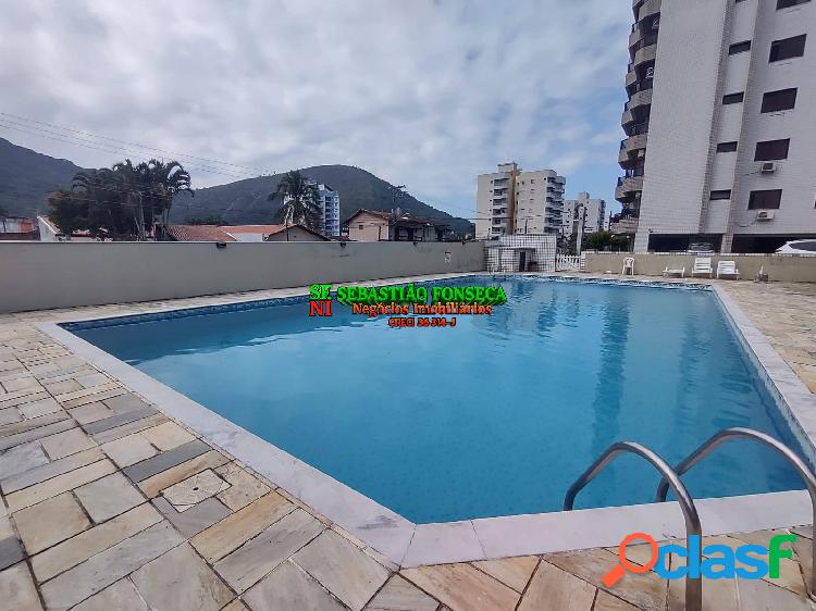 Apartamento com Sacada e vista para o mar em Caraguatatuba