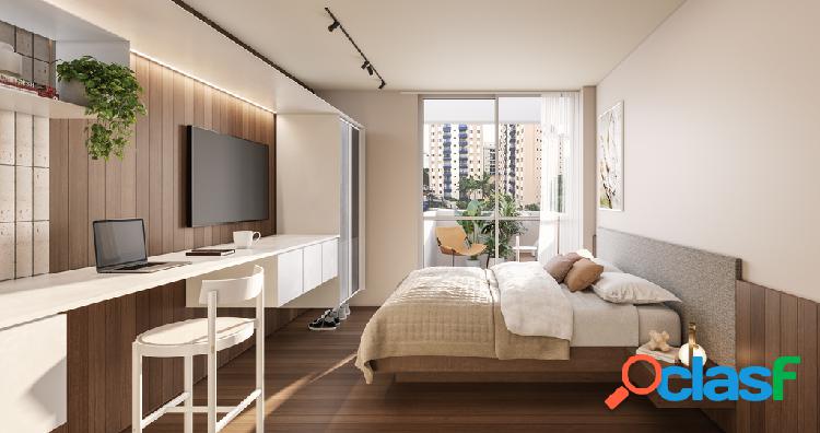 Apartamento para investir com 1 quarto, 37,7m², à venda em