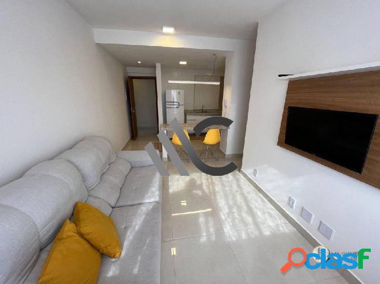 Apartamento á venda 1 Quarto, mobiliado e decorado, 41 m²