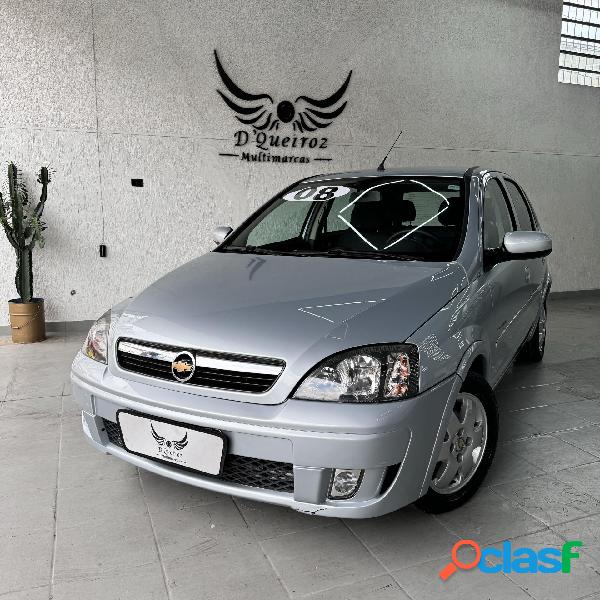 CHEVROLET CORSA HAT. PREMIUM 1.4 8V ECONOFLEX 5P PRATA 2008