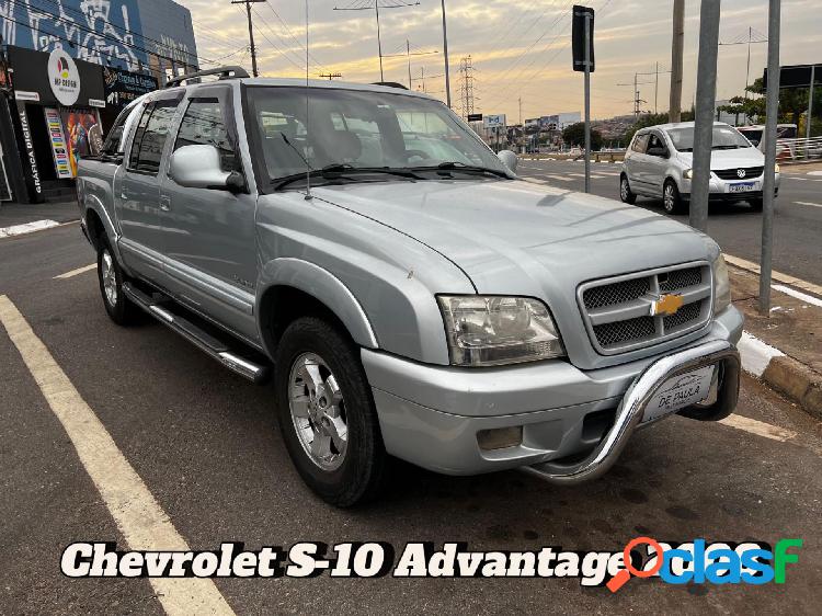 CHEVROLET S10 P-UP ADVANT. 2.42.4 MPFI F.POWER CD PRATA 2008