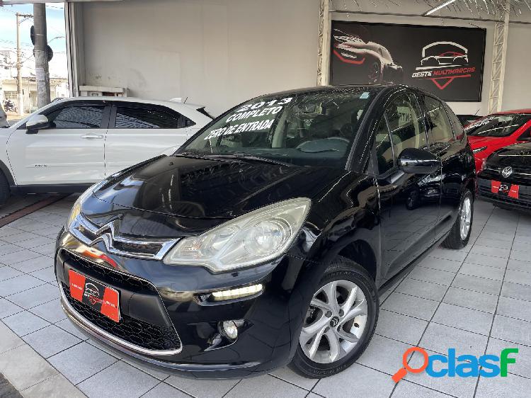 CITROEN C3 TENDANCE 1.5 FLEX 8V 5P MEC. PRETO 2013 1.5 FLEX