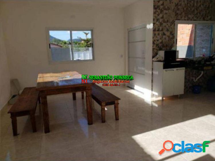Casa 03 Dormitórios- Massaguaçu em Caraguatatuba