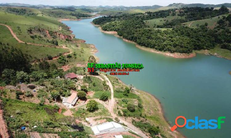 Chácara em Jambeiro - Vista encantadora para a REPRESA