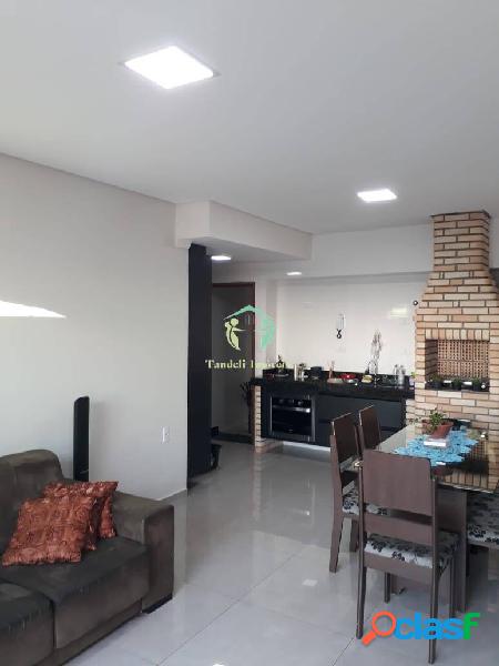 Cobertura à venda com 116m², 3 quartos e 2 vagas (Vila