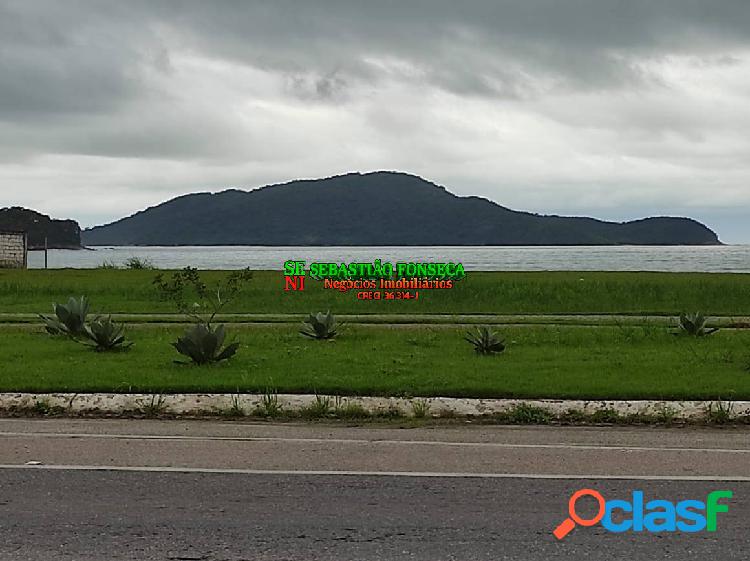 Excelente Área à venda em Caraguatatuba frente para o Mar