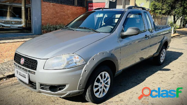 FIAT STRADA WORKING 1.4 MPI FIRE FLEX 8V CE CINZA 2013 1.4