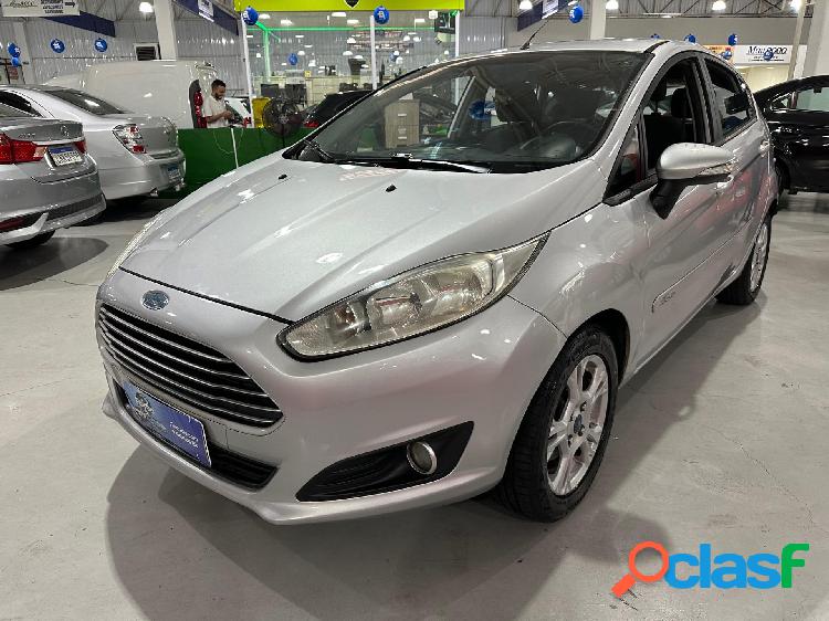 FORD NEW FIESTA 1.5 PRATA 2014 1.5 FLEX