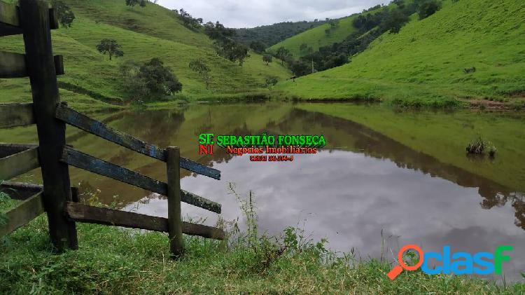 Fazenda 65 alqueires com Nascentes na Região de Cunha- SP