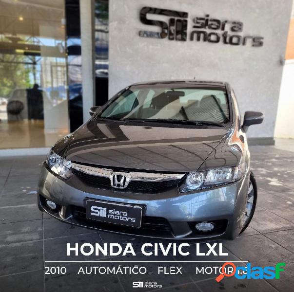 HONDA CIVIC SED. LXL LXL SE 1.8 FLEX 16V AUT. CINZA 2010 1.8