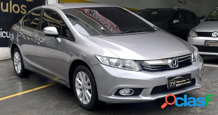 HONDA CIVIC SEDAN LXR 2.0 FLEXONE 16V AUT. 4P CINZA 2014 2.0