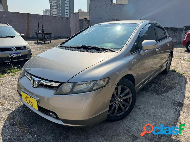 HONDA CIVIC SEDAN LXS 1.81.8 FLEX 16V AUT. 4P DOURADO 2008