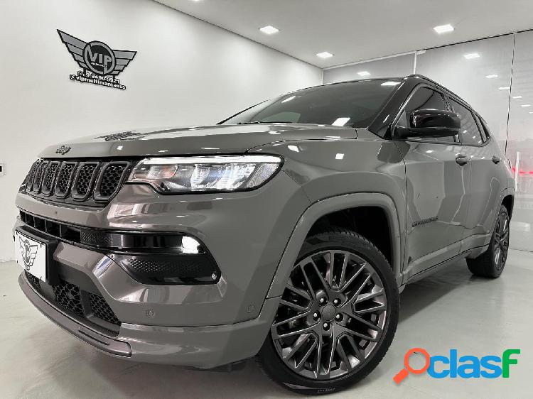 JEEP COMPASS S T270 1.3 TB 4X2 FLEX AUT. CINZA 2023 1.3 FLEX