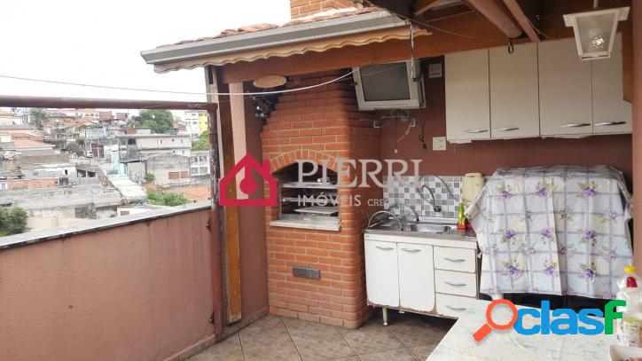 Linda cobertura duplex a venda em Pirituba, 4 dormitórios,