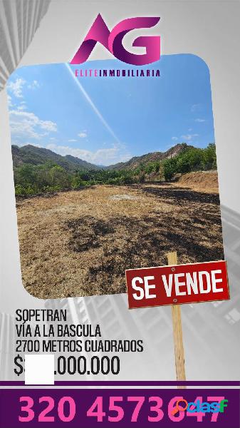 Lote vía entre stafe de ant - san jeronimo parcelación san