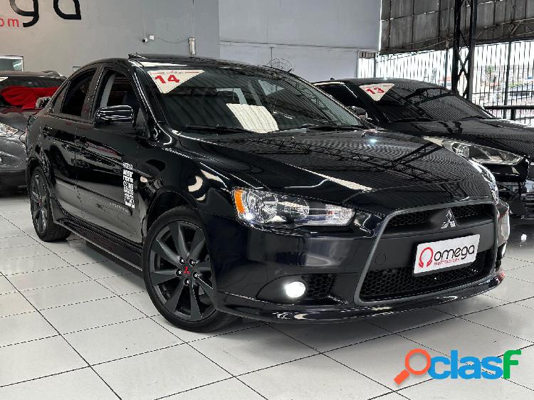 MITSUBISHI LANCER 2.0 16V 160CV AUT. PRETO 2014 2.0 GASOLINA