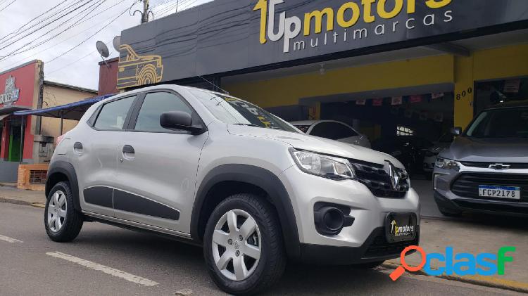 RENAULT KWID ZEN 1.0 FLEX 12V 5P MEC. PRATA 2018 1.0 FLEX