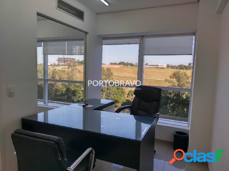 SALA COMERCIAL EM ALPHAVILLE 40 M² COM DIVISÓRIAS SEMI