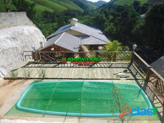 Sítio - chácara em Paraibuna com piscina