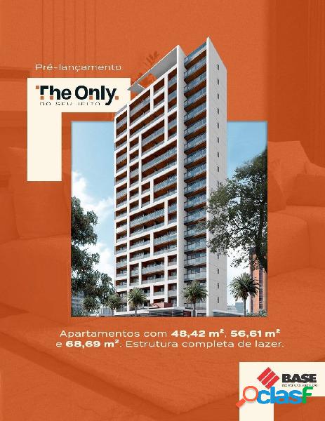 The Only, apartamentos de 2 e 3 quartos com área de lazer