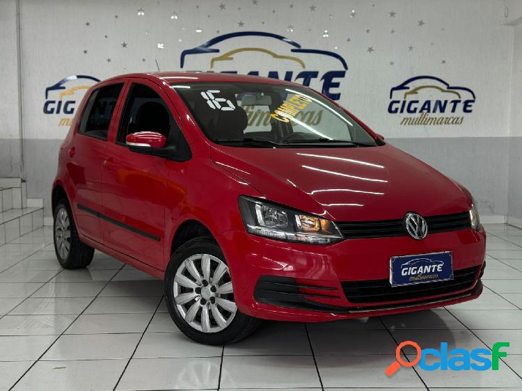 VOLKSWAGEN FOX TRENDLINE 1.0 FLEX 12V 5P VERMELHO 2016 1.0