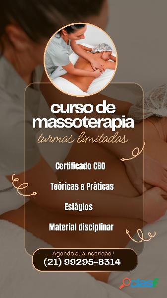 Curso de massoterapia