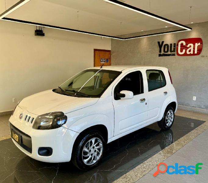 FIAT UNO VIVACE 1.0 EVO FIRE FLEX 8V 3P BRANCO 2016 1.0 FLEX