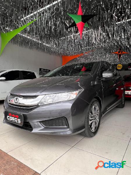 HONDA CITY SEDAN LX 1.5 FLEX 16V 4P AUT. CINZA 2016 1.5 FLEX