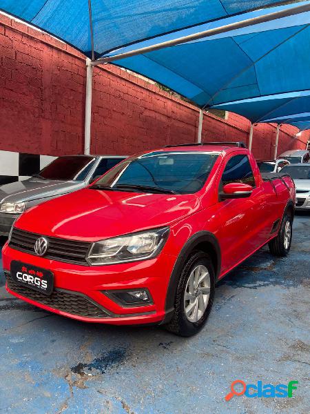 VOLKSWAGEN SAVEIRO TRENDLINE 1.6 T.FLEX 8V VERMELHO 2020 1.6