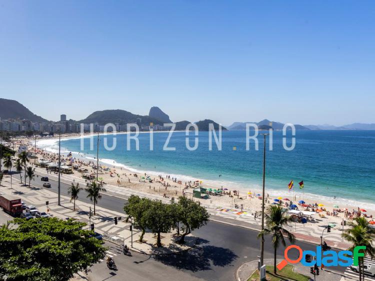 Apartamento de Luxo Frontal Mar na Praia de Copacabana posto