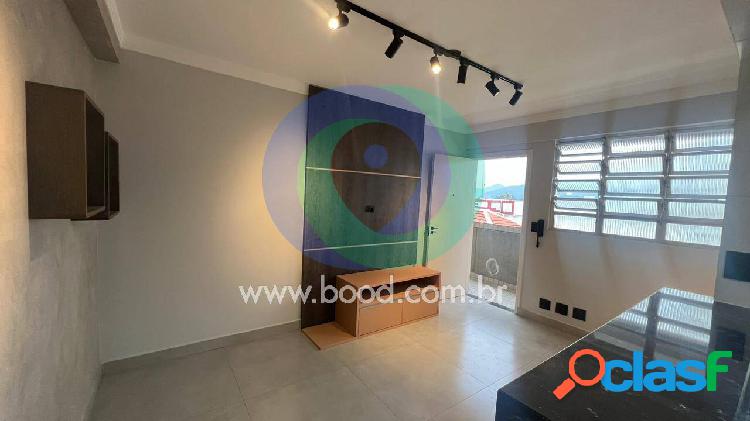 Apartamento em Santos 2 dormitórios na orla da praia.