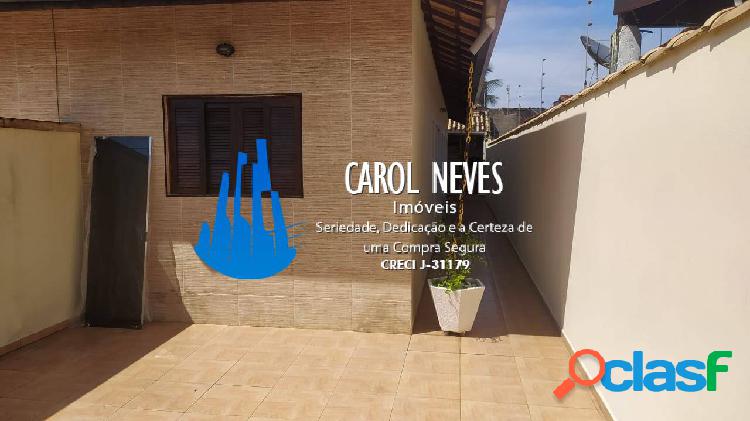 CASA 2 DORMITÓRIOS 1 SUÍTE NOVA ITANHAÉM FINANCIAMENTO