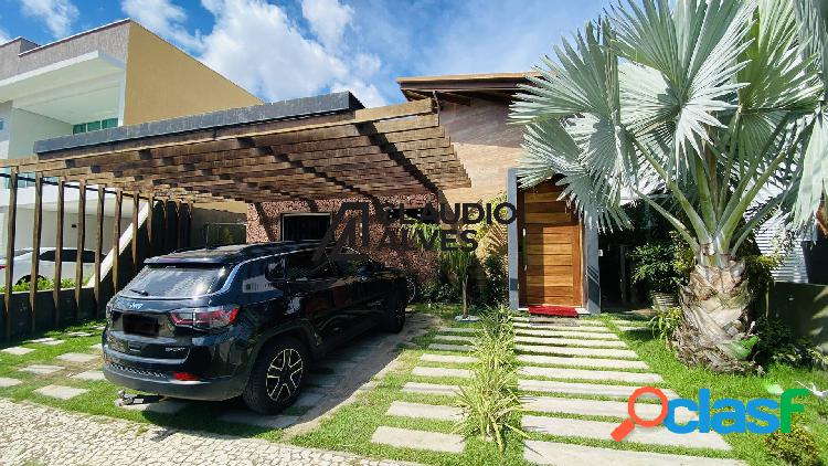 CASA COM 3 QUARTOS SENDO 1 SUÍTE E ÁREA GOURMET COMPLETA