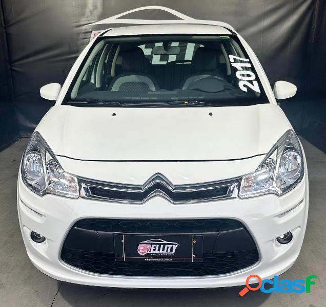 CITROEN C3 ORIGINE PURE TECH 1.2 FLEX 12V MEC BRANCO 2017