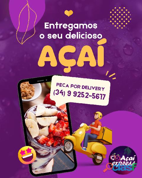 Delivery de Açai em Uberlândia