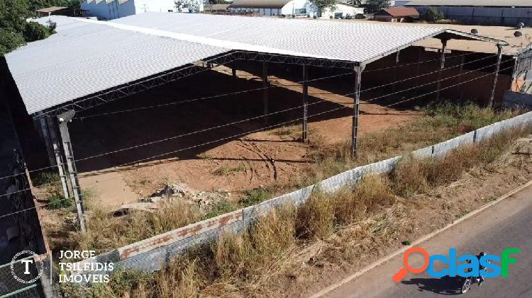 GALPÃO PARA LOCAÇÃO NO DISTRITO INDUSTRIAL