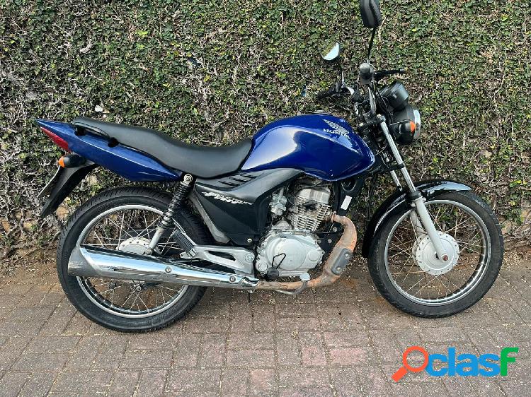 HONDA CG 125 FAN FAN KS 125 I FAN AZUL 2009 125 GASOLINA