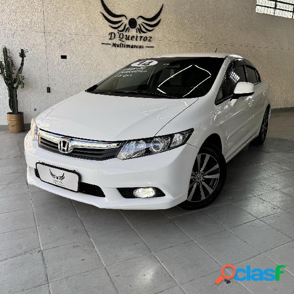 HONDA CIVIC SEDAN LXS 1.81.8 FLEX 16V MEC. 4P BRANCO 2014