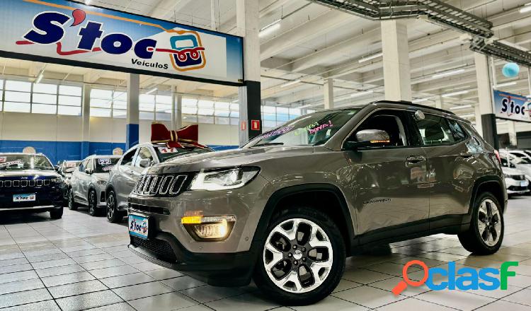 JEEP COMPASS LONGITUDE 2.0 4X2 FLEX 16V AUT. CINZA 2020 2.0