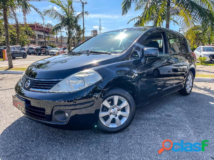 NISSAN TIIDA 1.8 SL GASOLINA MEC. PRETO 2008 1.8 GASOLINA