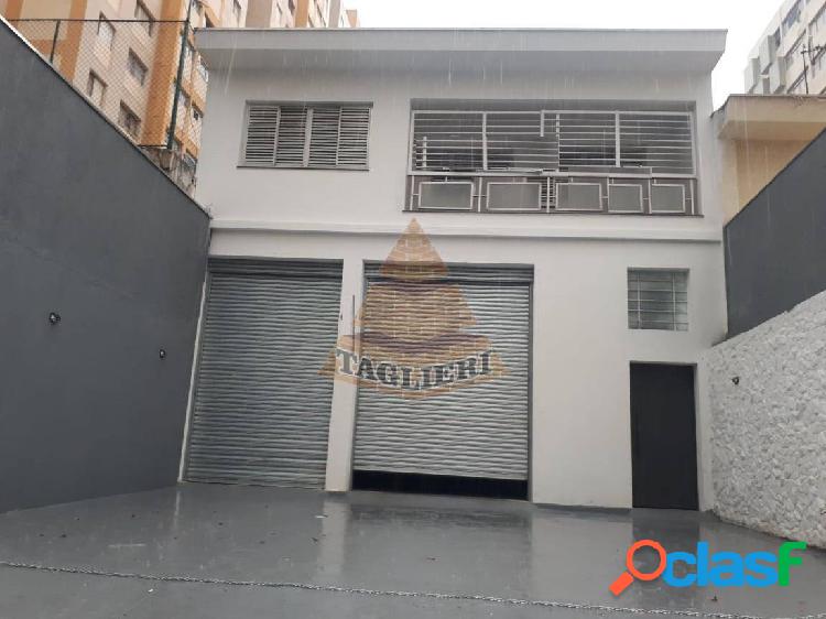 SALÃO COMERCIAL - PÉ DIREITO ALTO -TERRENO 8,5X50 300 VÃO