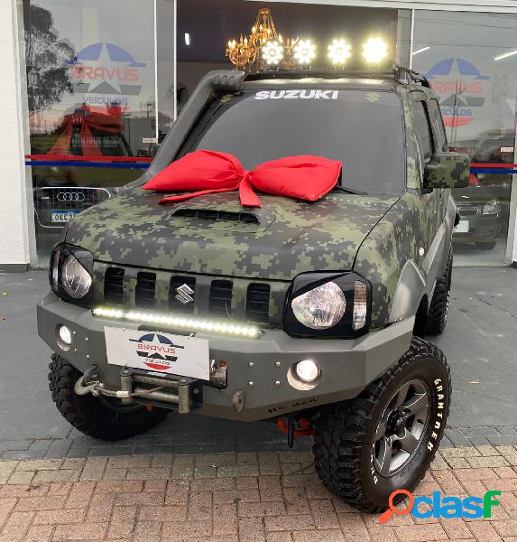 SUZUKI JIMNY WIDE JIMNY4ALL 1.3 16V VERDE 2014 1.3 GASOLINA