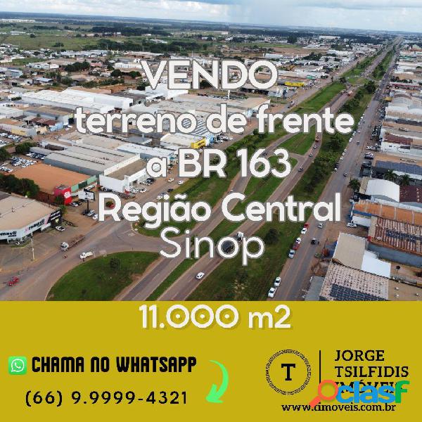 TERRENO À VENDA EM FRENTE A BR 163, 11000 M² - SETOR