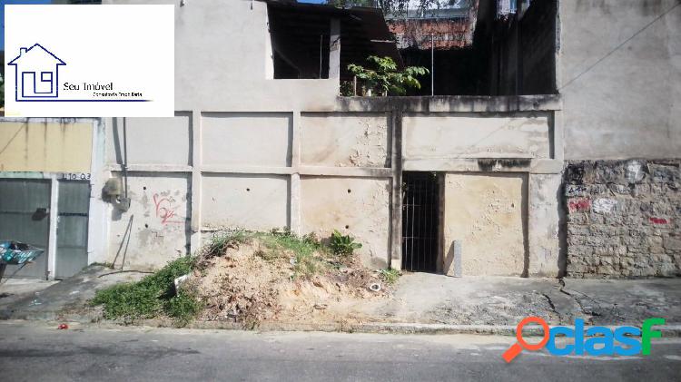 VENDO TERRENO COM CASA EM CONSTRUÇÃO - TAQUARA